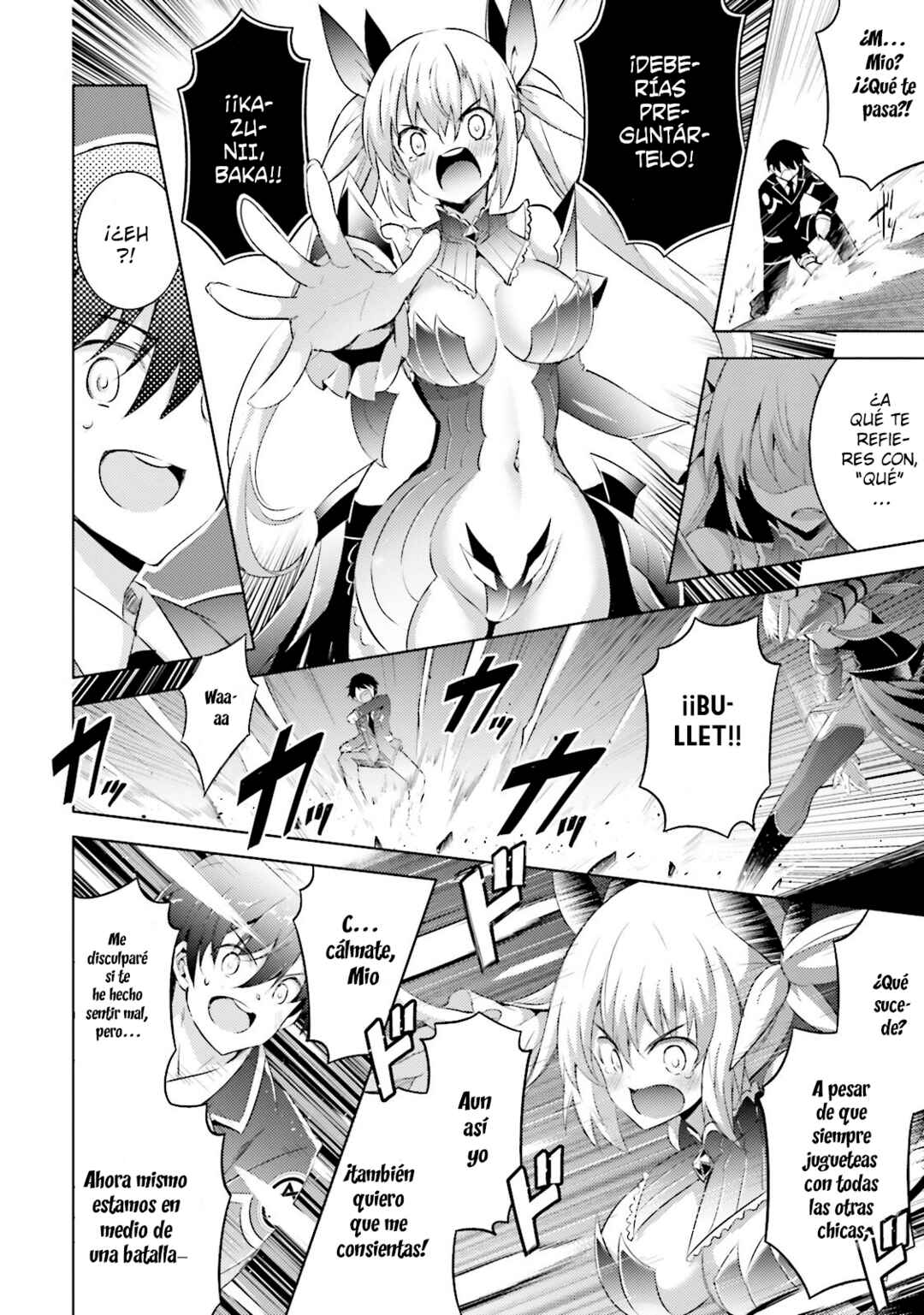 Magika no Kenshi to Shoukan Maou Chapter 55 - Page 4