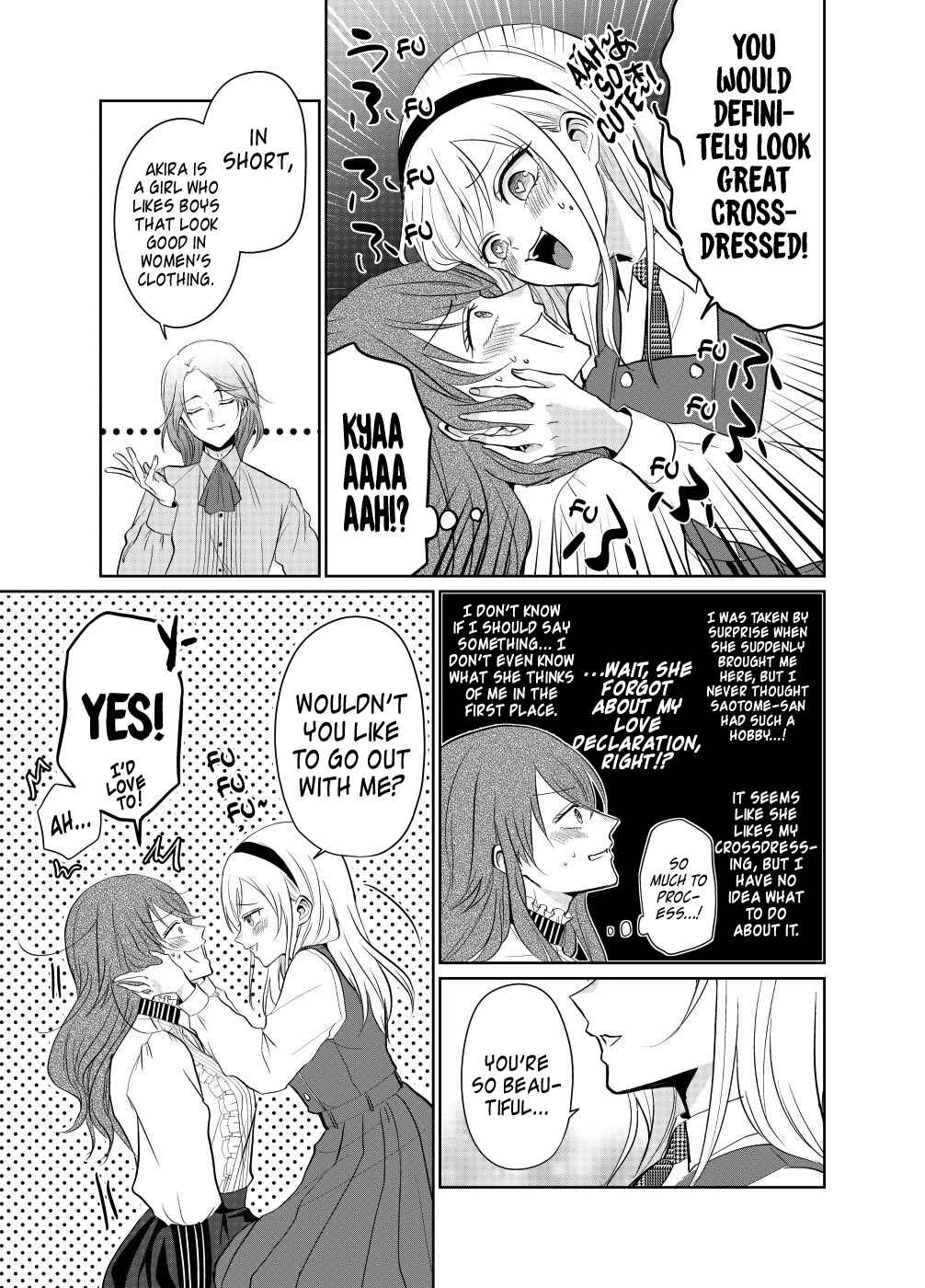 I Confessed To A Girl And She Made Me A Girl Too! Chapter ? - Page 3