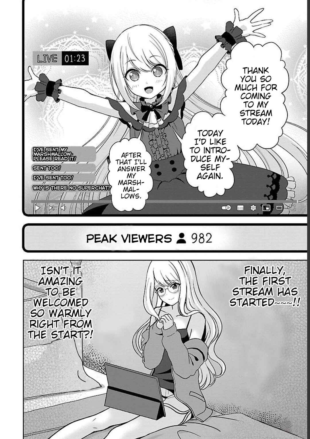 Shitsurenshita node Vtuber Hajimetara Toshiue no Onee-san ni Motemashita Chapter 5 - Page 3