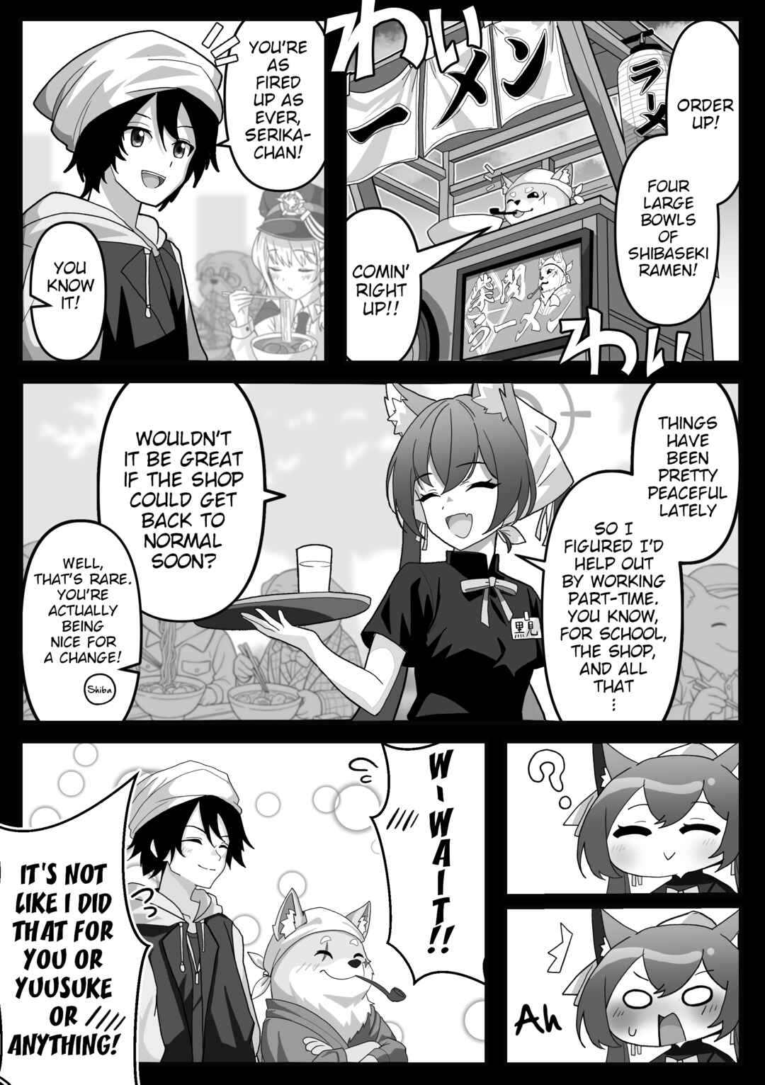 Blue Archive x Kamen Rider Decade - Schale no Kadoya Tsukasa-sensei Gainen (Doujinshi) Chapter 31 - Page 1