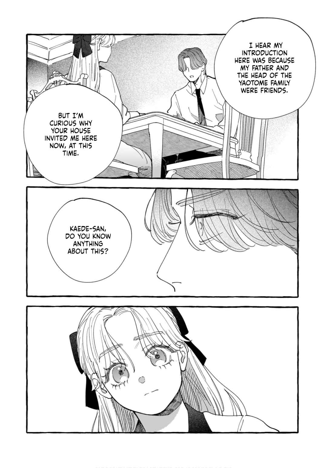 Koi Hajime wa Ochi Yuku Tsubaki no Shita de Chapter 3 - Page 12