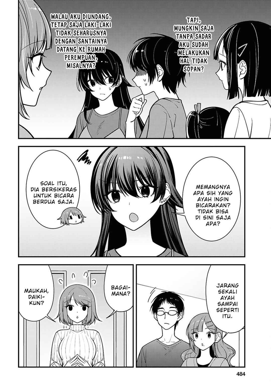 Tonari no Seki no Yankee Shimizu-san ga Kami wo Kuroku Sometekita Chapter 18 - Page 10