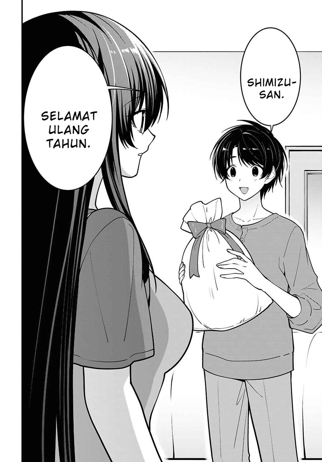 Tonari no Seki no Yankee Shimizu-san ga Kami wo Kuroku Sometekita Chapter 18 - Page 20