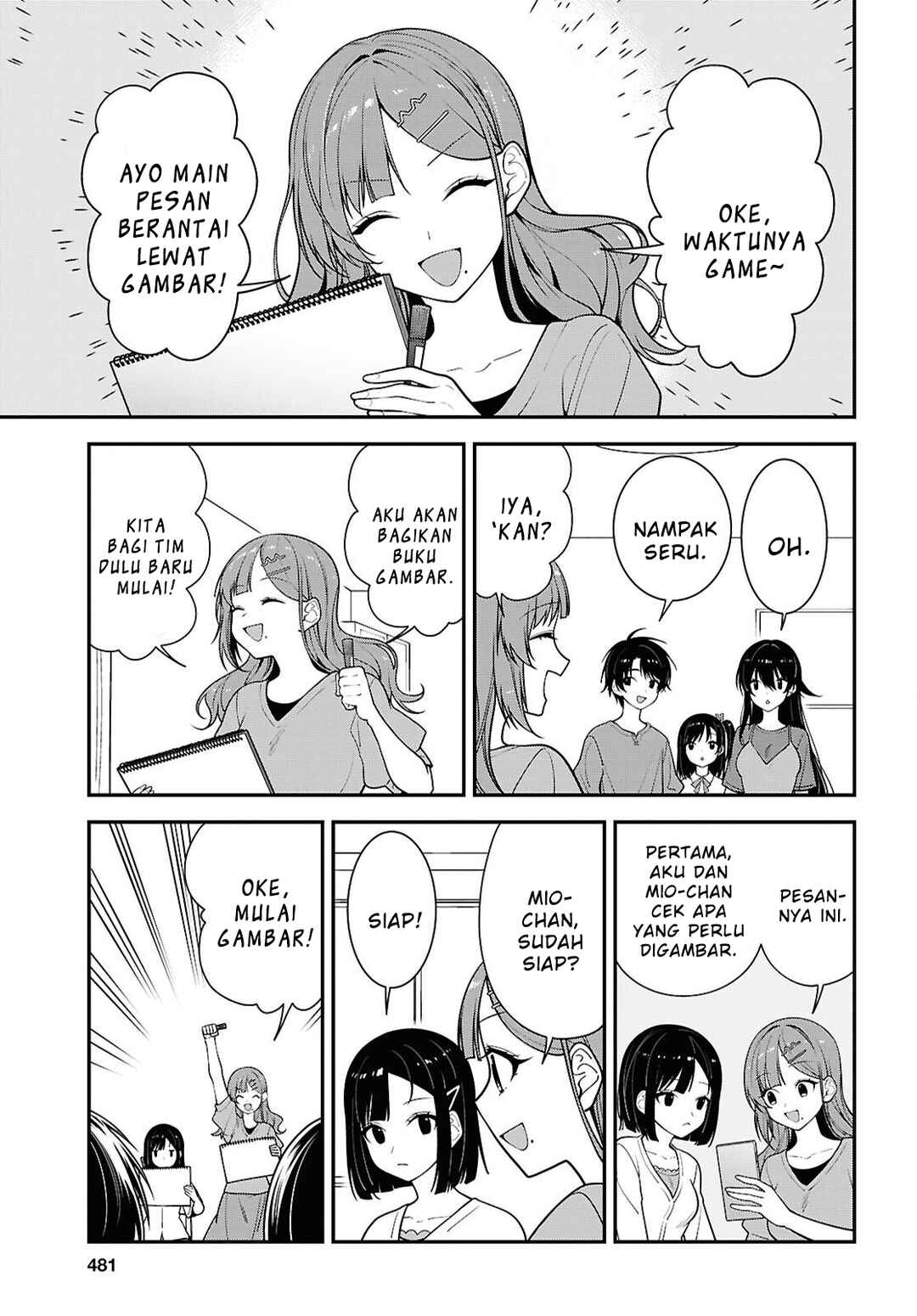 Tonari no Seki no Yankee Shimizu-san ga Kami wo Kuroku Sometekita Chapter 18 - Page 7