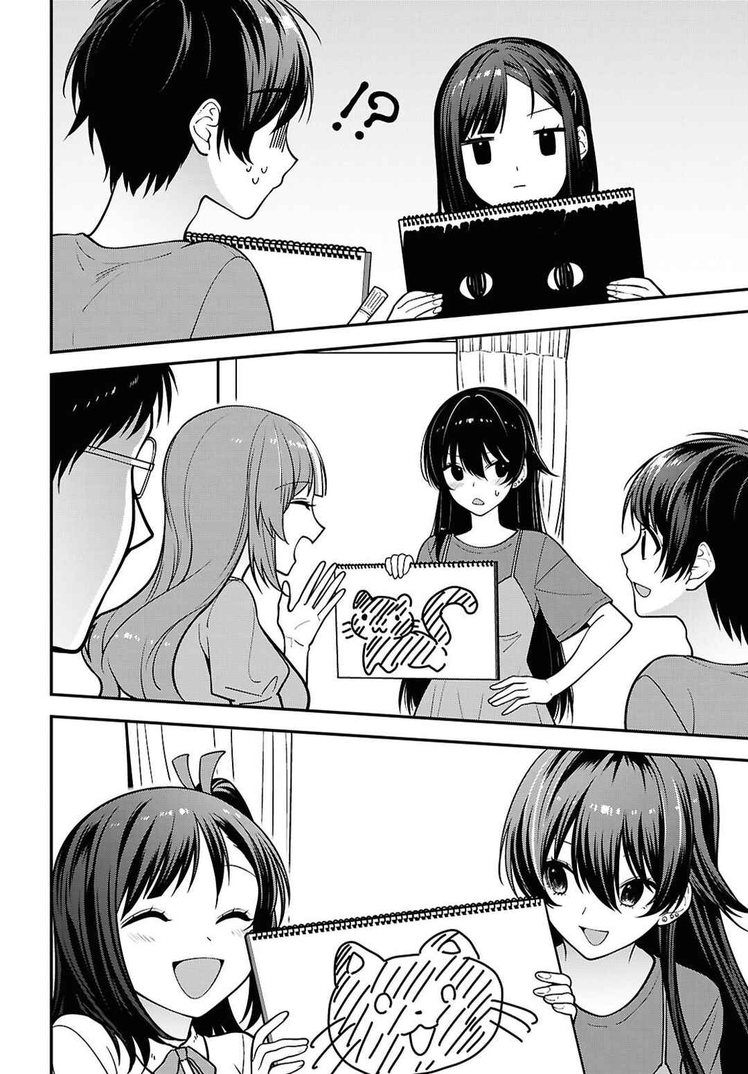 Tonari no Seki no Yankee Shimizu-san ga Kami wo Kuroku Sometekita Chapter 18 - Page 8