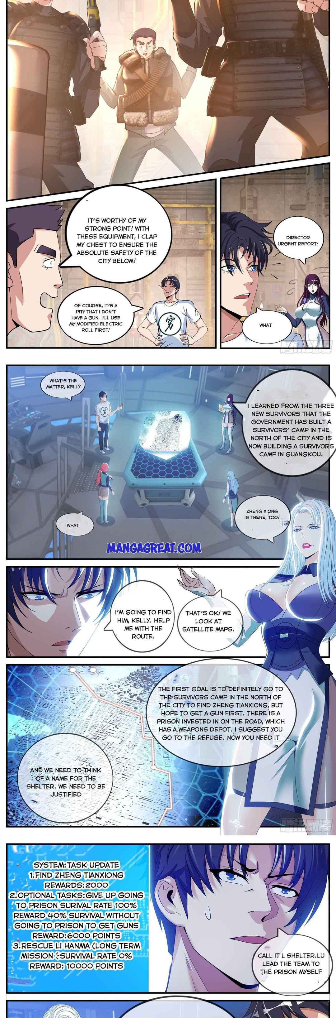 Xìtǒng Sòng Wǒ Bìnànsuǒ Chapter 34 - Page 3