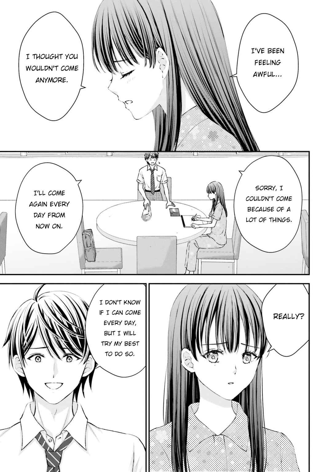 Yomei Ichinen to Senkokusareta Boku ga, Yomei Hantoshi no Kimi to Deatta Hanashi Chapter 7 - Page 6