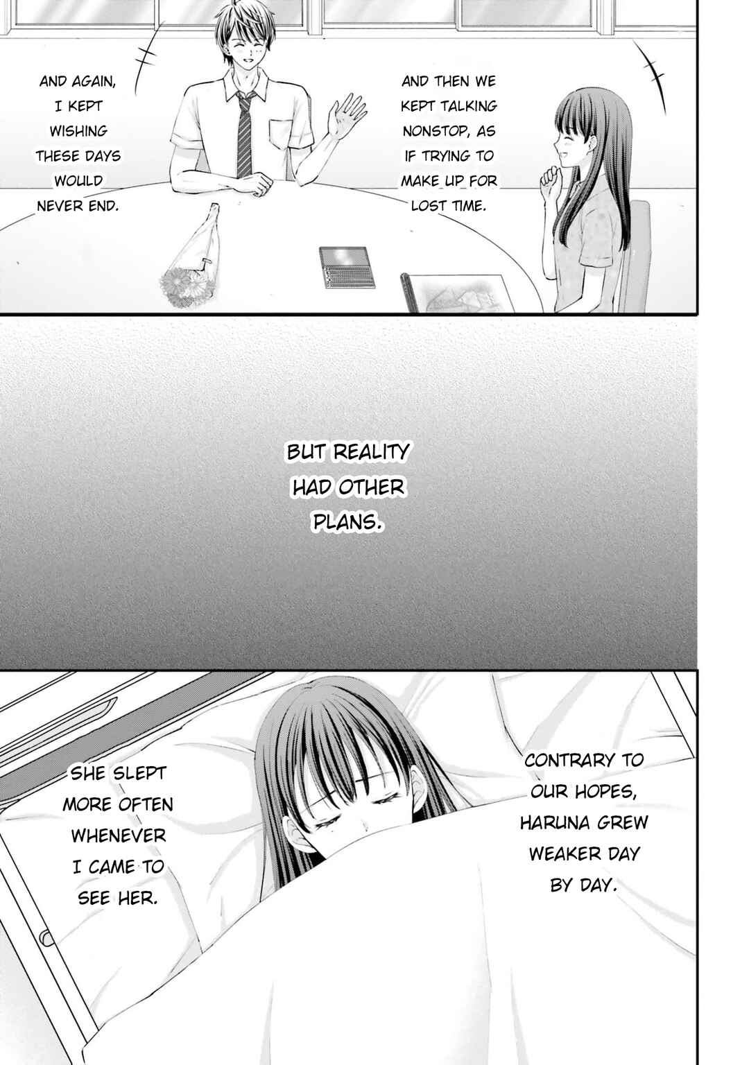Yomei Ichinen to Senkokusareta Boku ga, Yomei Hantoshi no Kimi to Deatta Hanashi Chapter 7 - Page 8