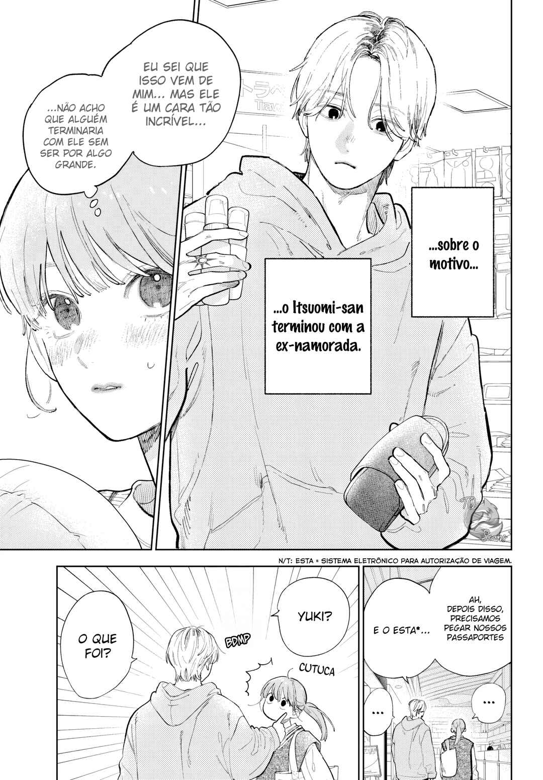 Yubisaki to Renren Chapter 53 - Page 15