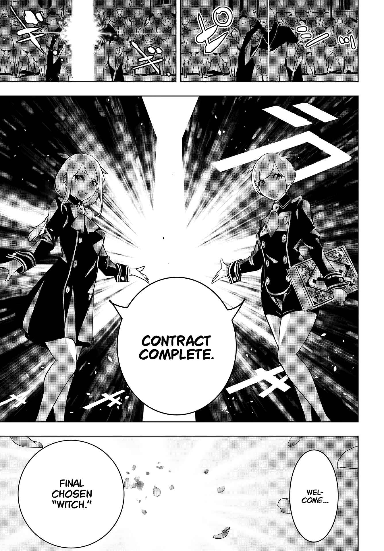 Majo Taisen - 32-nin no Isai no Majo wa Koroshiau Chapter 1 - Page 23