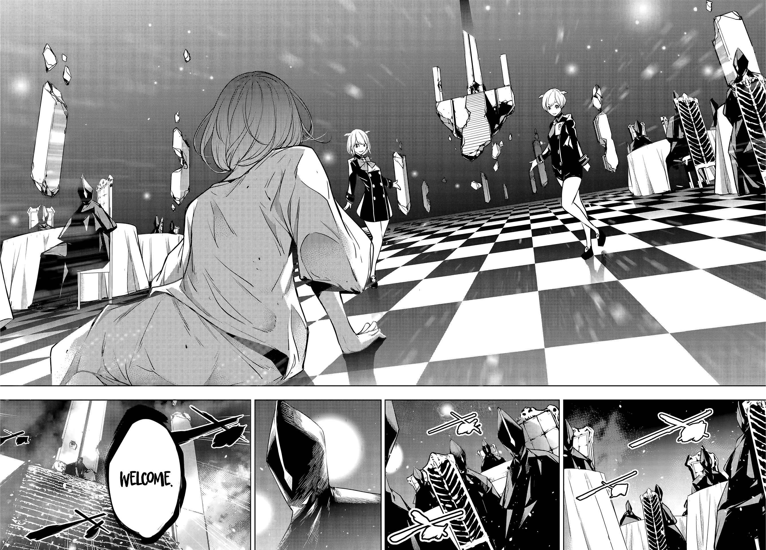 Majo Taisen - 32-nin no Isai no Majo wa Koroshiau Chapter 1 - Page 24