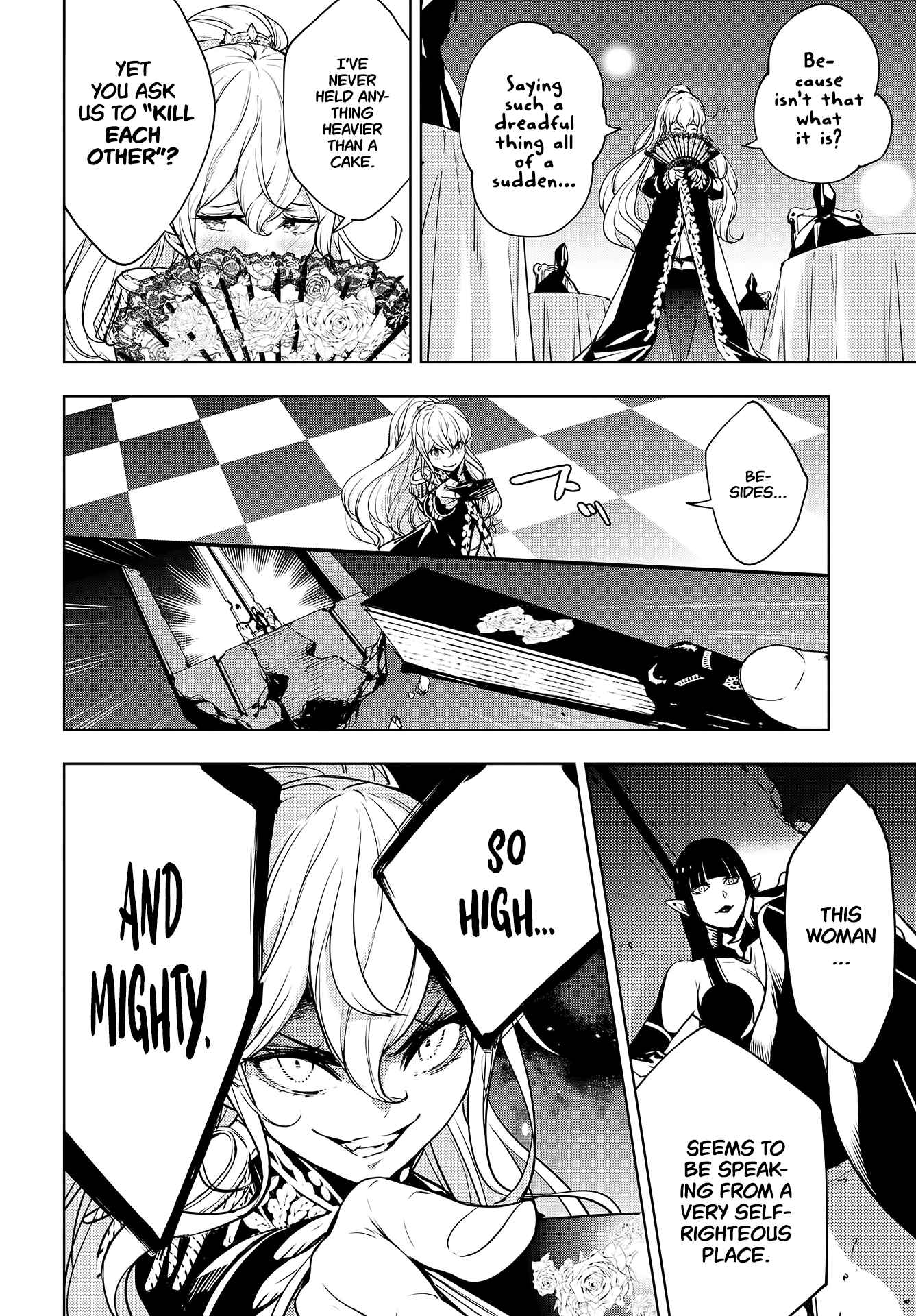 Majo Taisen - 32-nin no Isai no Majo wa Koroshiau Chapter 1 - Page 39
