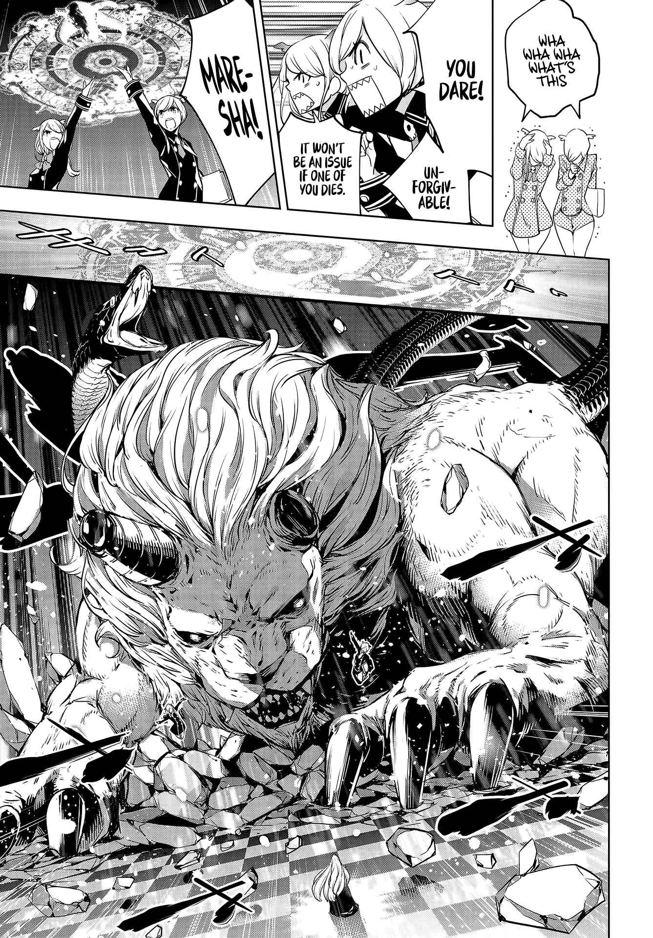 Majo Taisen - 32-nin no Isai no Majo wa Koroshiau Chapter 1 - Page 40