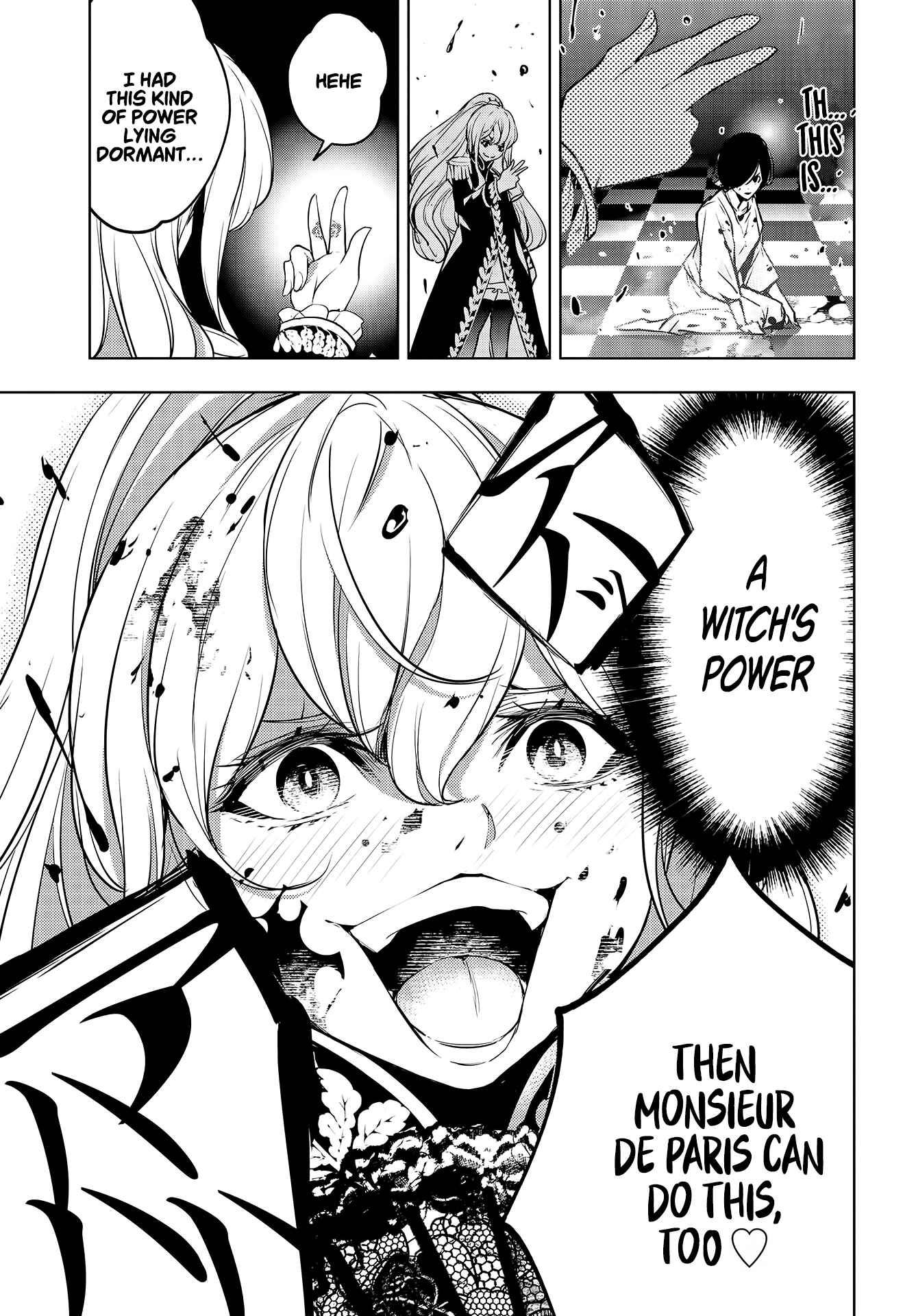 Majo Taisen - 32-nin no Isai no Majo wa Koroshiau Chapter 1 - Page 48