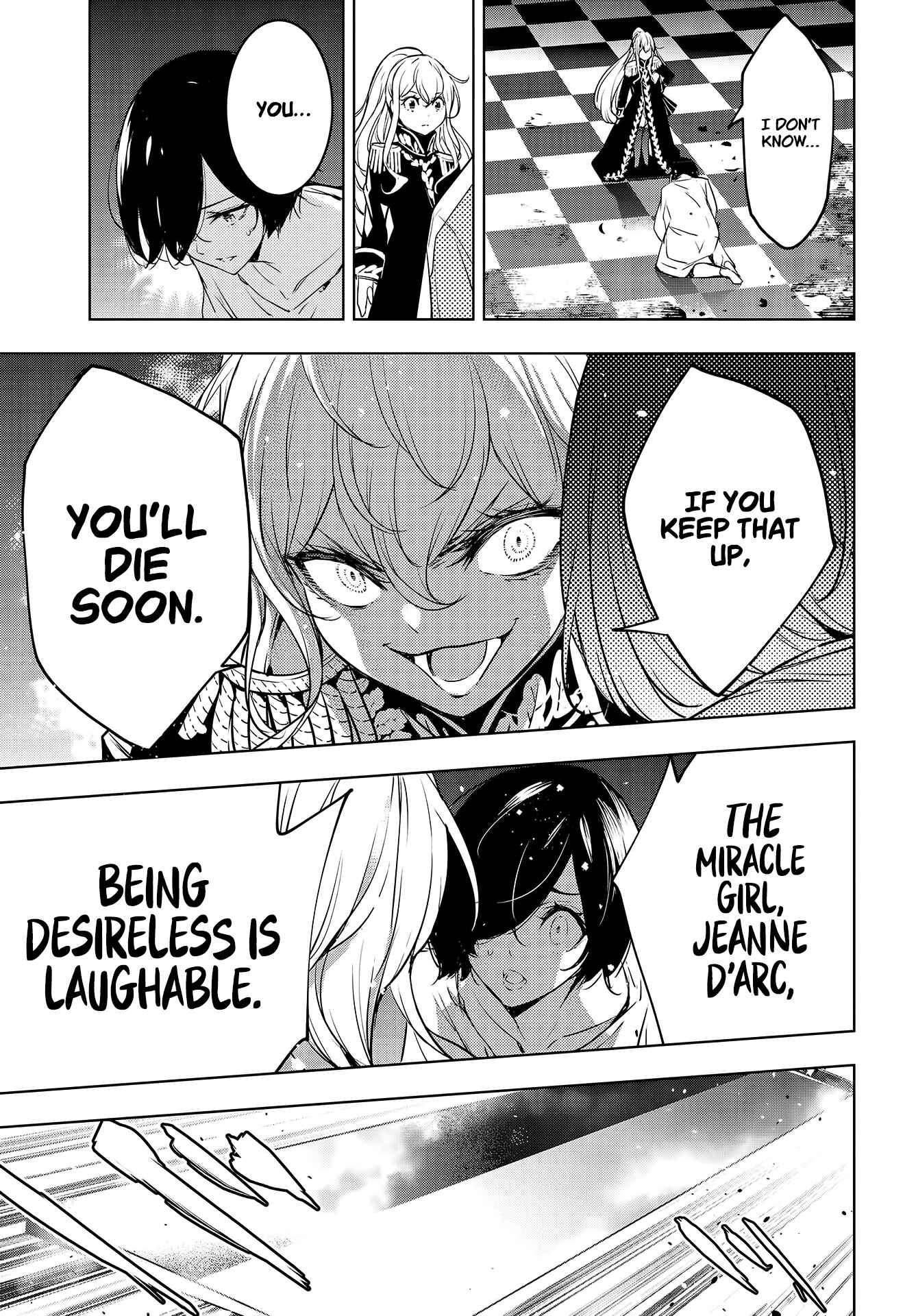 Majo Taisen - 32-nin no Isai no Majo wa Koroshiau Chapter 1 - Page 52