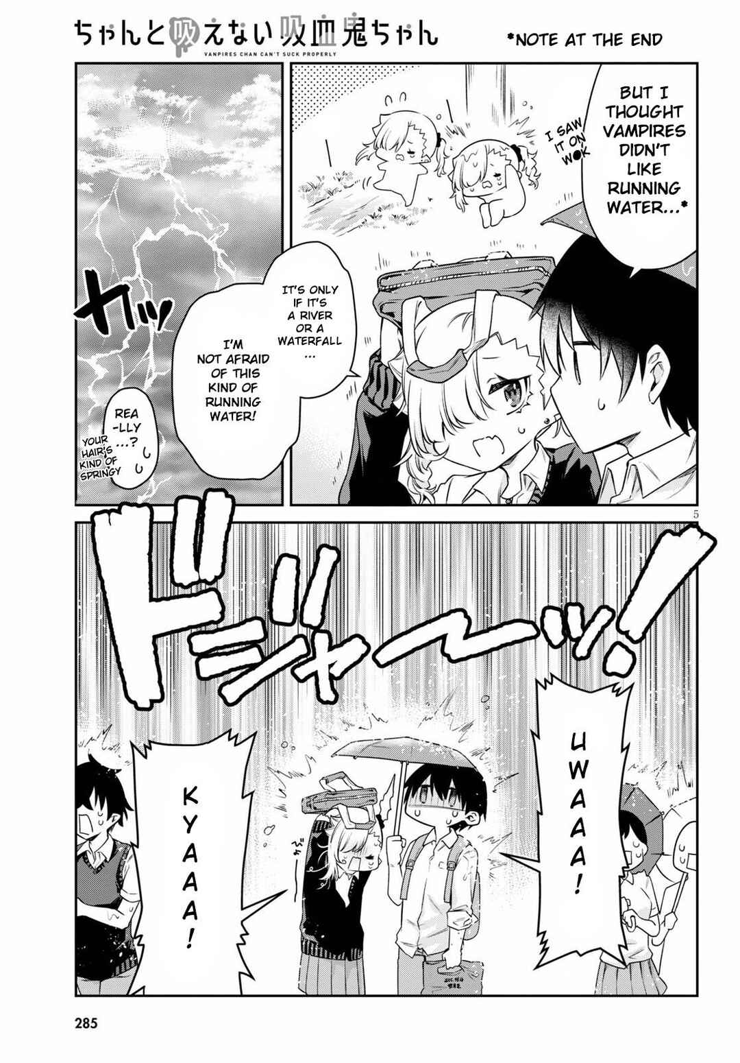 Chanto Suenai Kyuuketsuki-chan Chapter 13 - Page 5