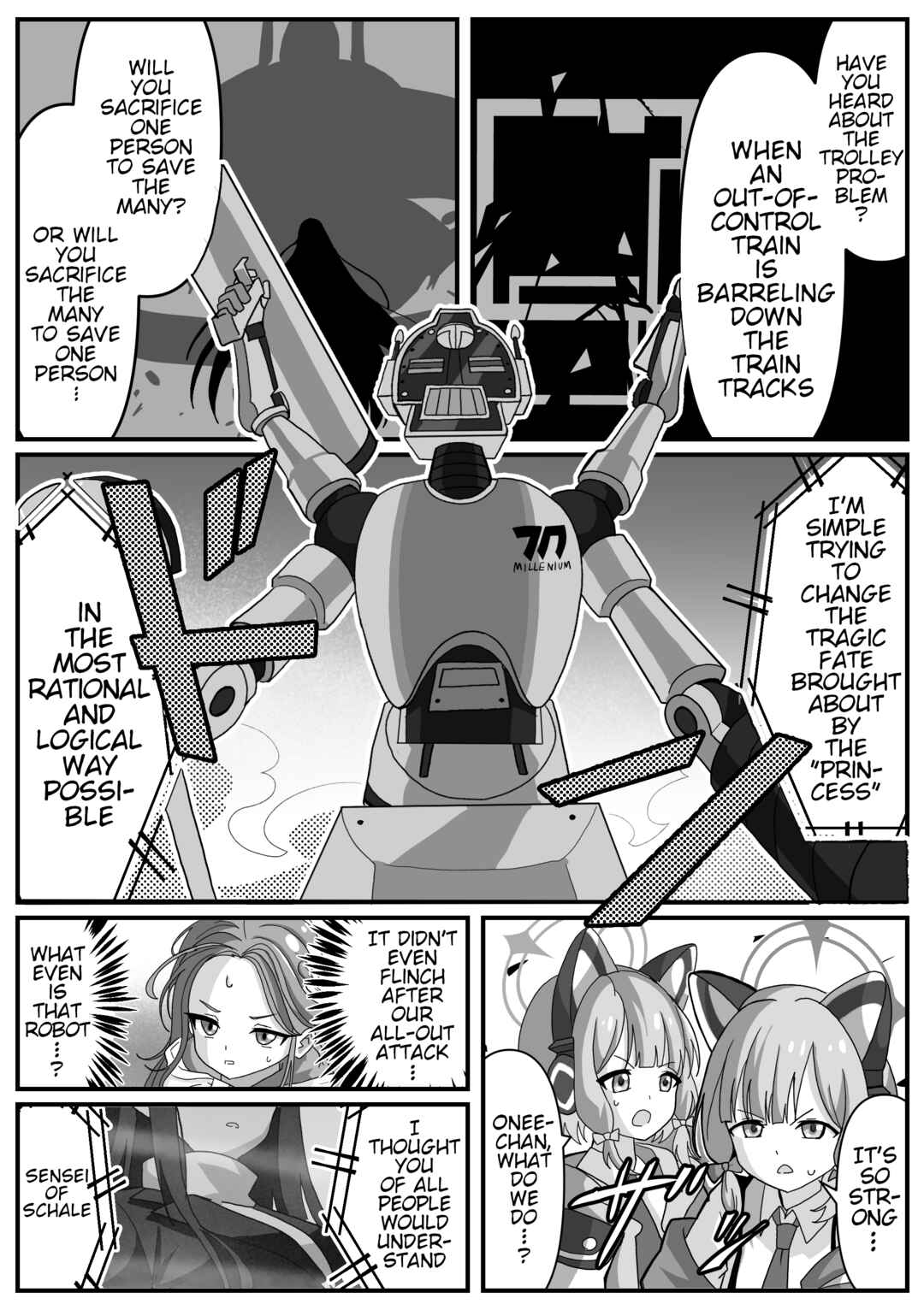 Blue Archive x Kamen Rider Decade - Schale no Kadoya Tsukasa-sensei Gainen (Doujinshi) Chapter 20 - Page 1