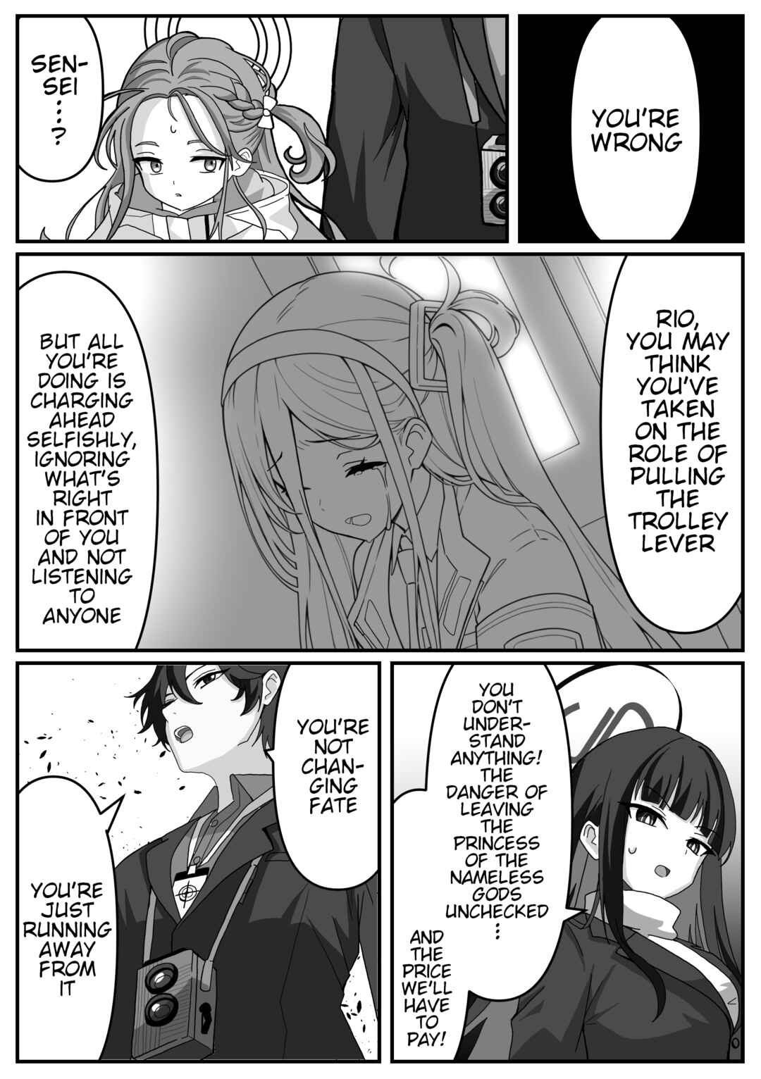 Blue Archive x Kamen Rider Decade - Schale no Kadoya Tsukasa-sensei Gainen (Doujinshi) Chapter 20 - Page 2