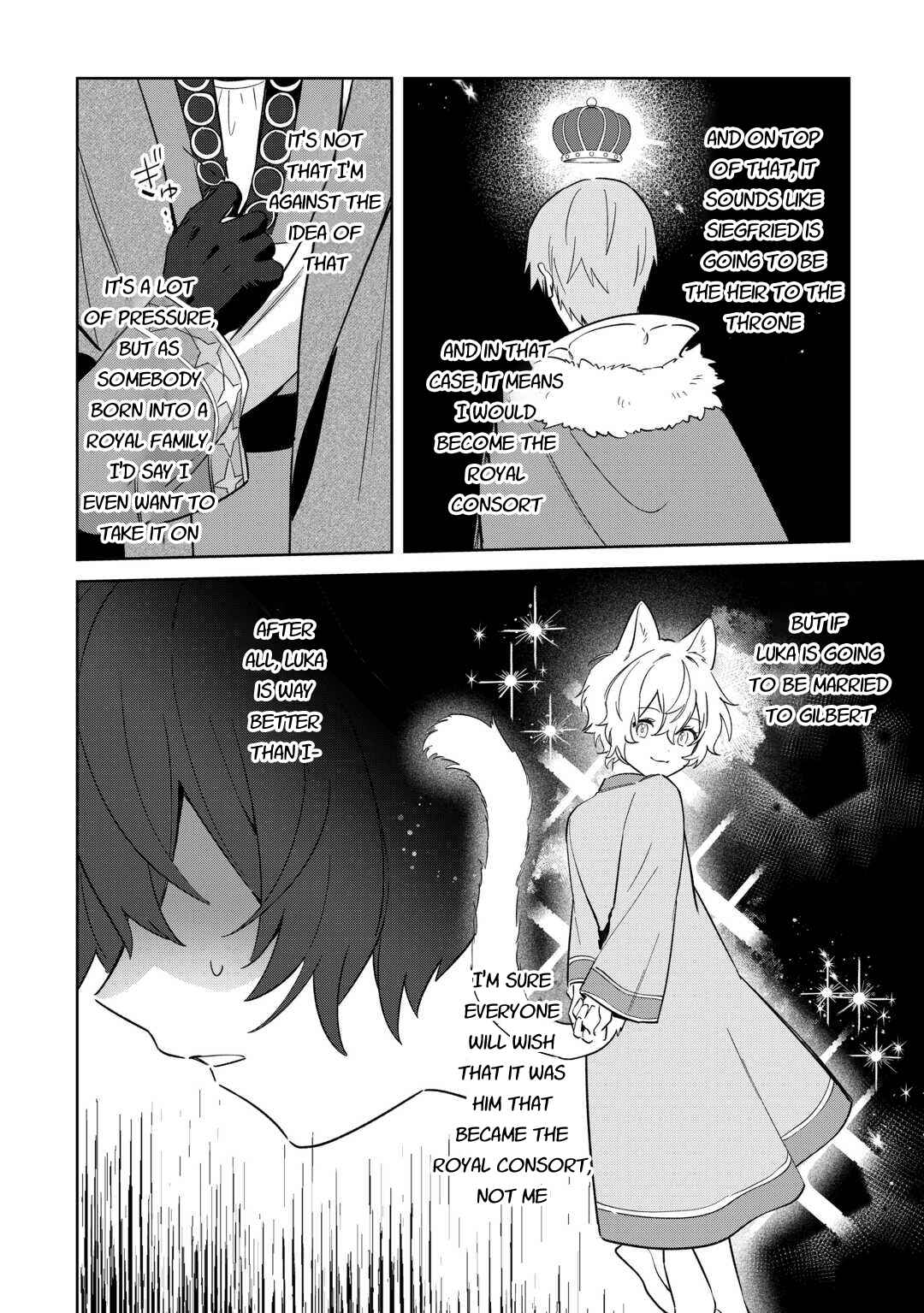 Futago no Ouji ni Futago de Konyaku Shita kedo "Ja nai Hou" dakara Yami Mahou wo Kiwameru Chapter 1 - Page 33
