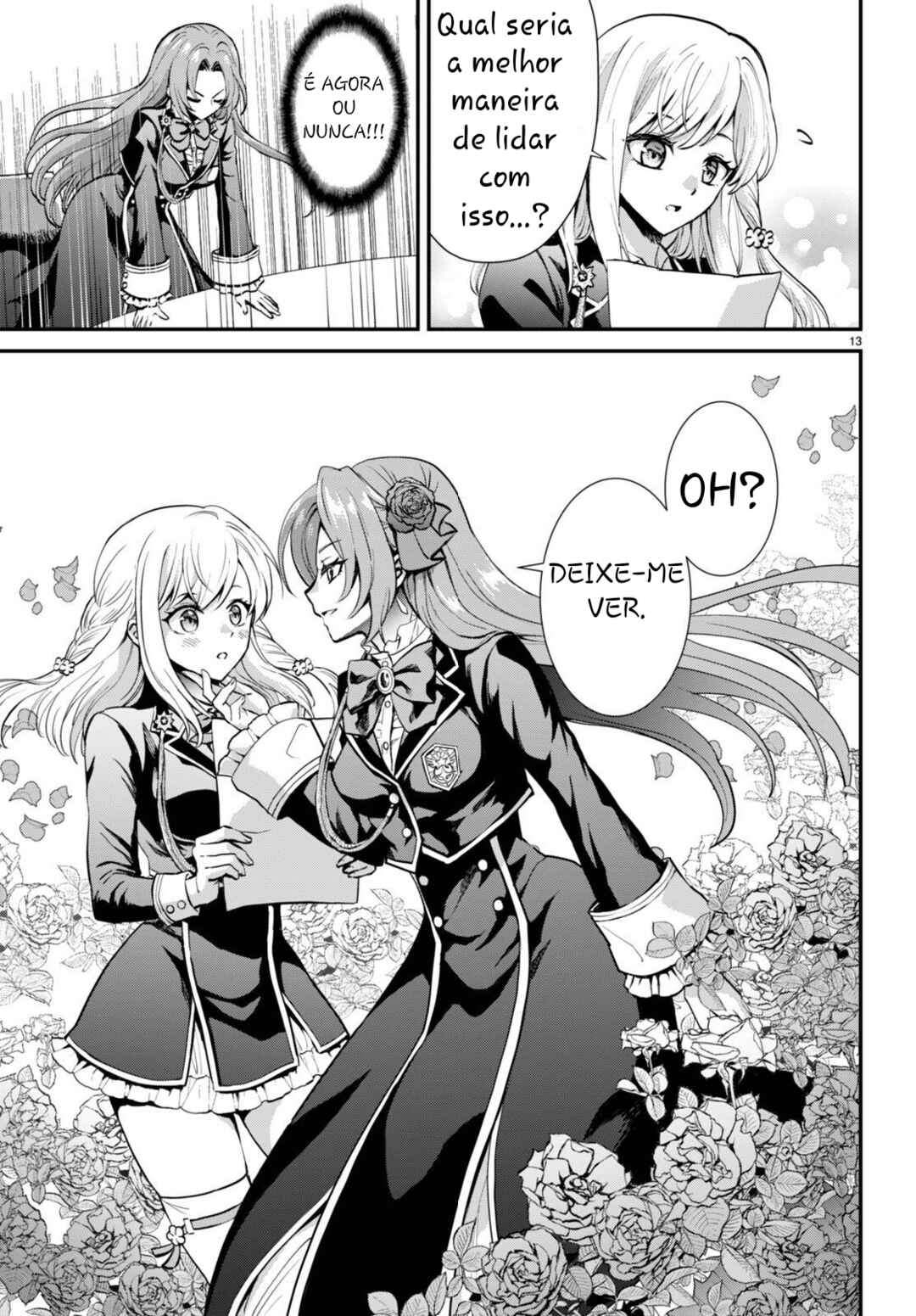 Danshi Koukousei, Otome Game no Akuyaku Reijou ni Tensei Suru. Chapter 3 - Page 14