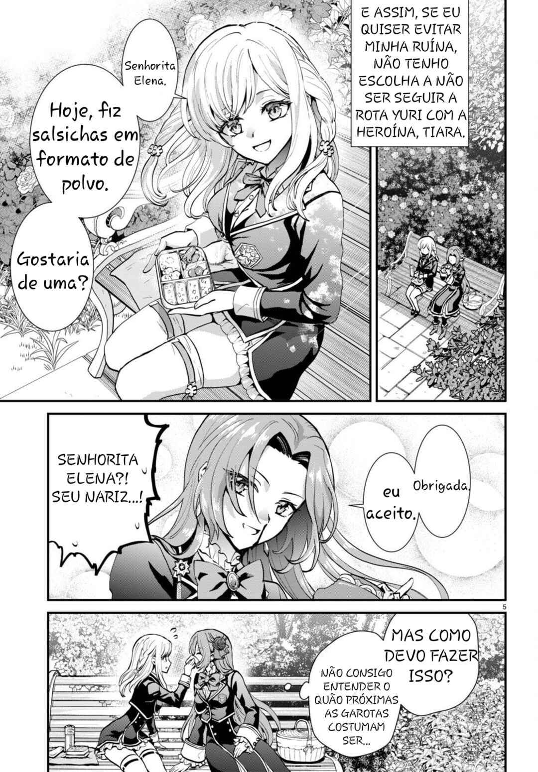 Danshi Koukousei, Otome Game no Akuyaku Reijou ni Tensei Suru. Chapter 3 - Page 6