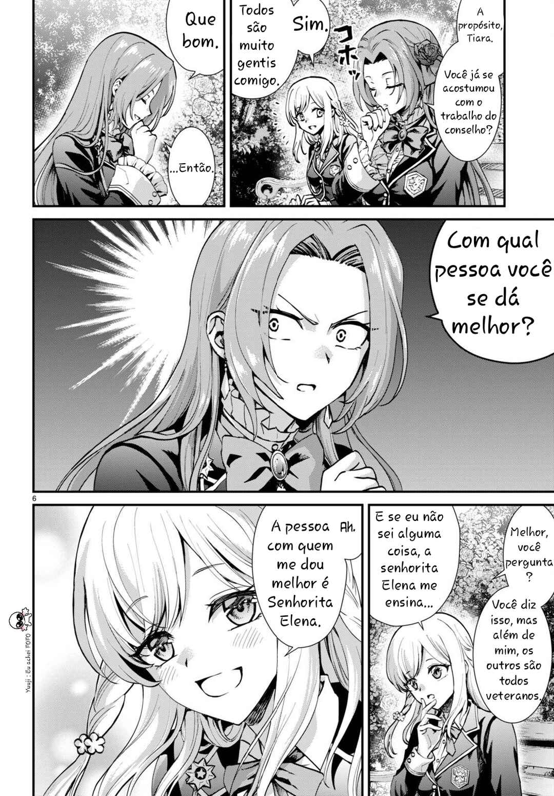 Danshi Koukousei, Otome Game no Akuyaku Reijou ni Tensei Suru. Chapter 3 - Page 7