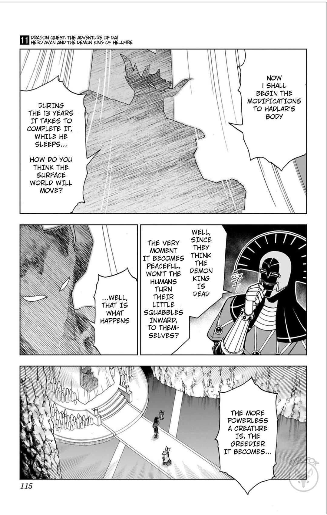 Dragon Quest: The Great Adventure of Dai - Avan the Brave and the Demon King of Hellfire Chapter 43 - Page 13