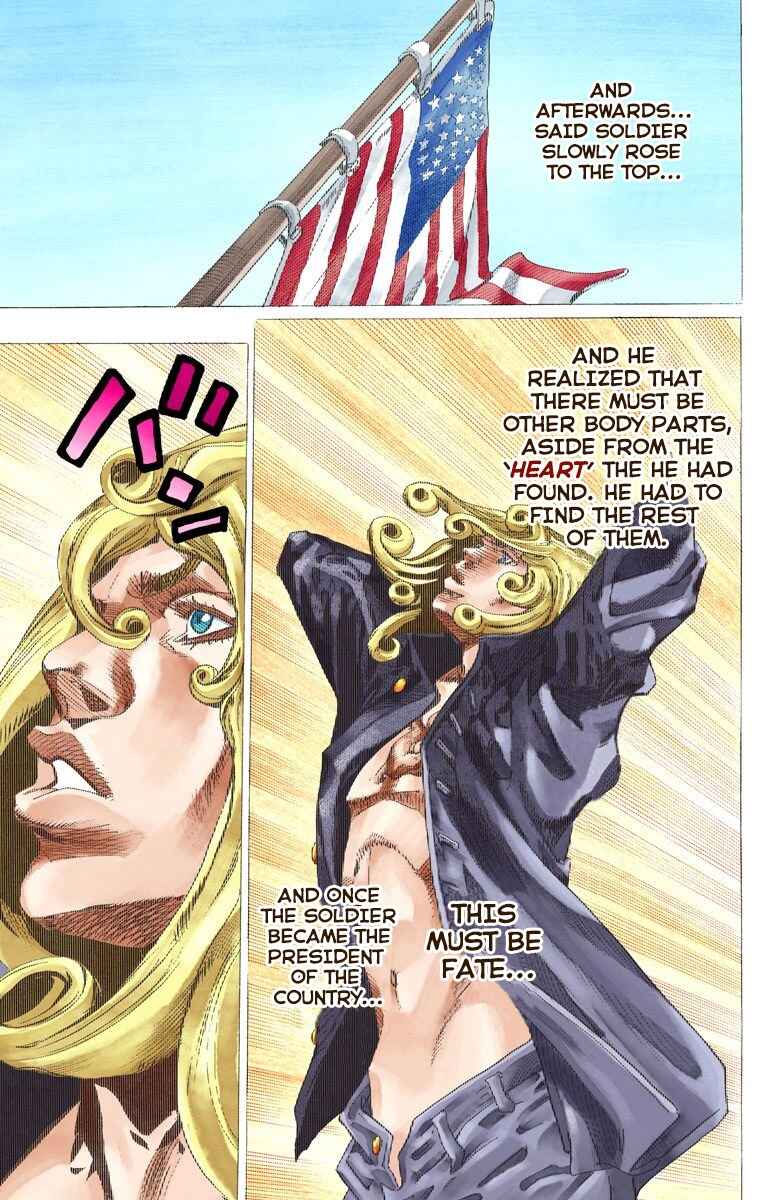 JoJo no Kimyou na Bouken: Part 7 - Steel Ball Run Color-ban Chapter 67 - Page 14