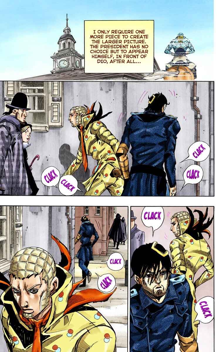 JoJo no Kimyou na Bouken: Part 7 - Steel Ball Run Color-ban Chapter 67 - Page 21