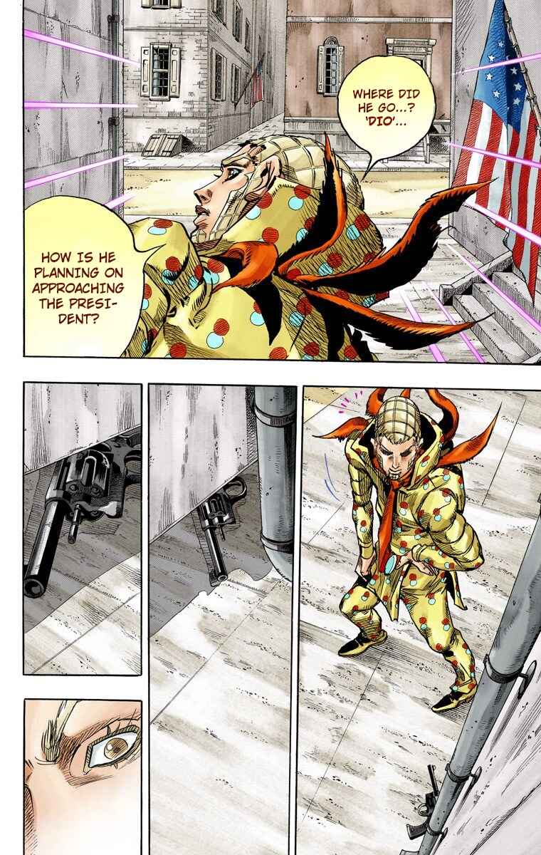 JoJo no Kimyou na Bouken: Part 7 - Steel Ball Run Color-ban Chapter 67 - Page 22