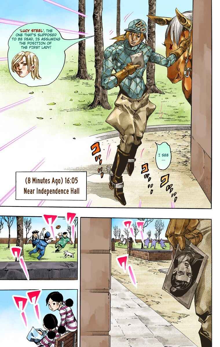 JoJo no Kimyou na Bouken: Part 7 - Steel Ball Run Color-ban Chapter 67 - Page 40