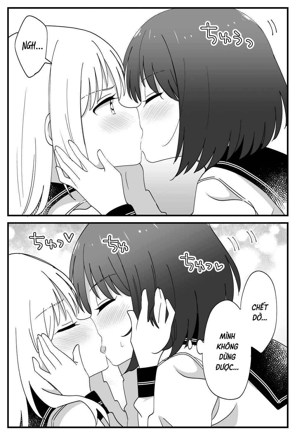 Hajimete Kisu Shita Toki no Onnanoko Futari no Hannou. Chapter ? - Page 4