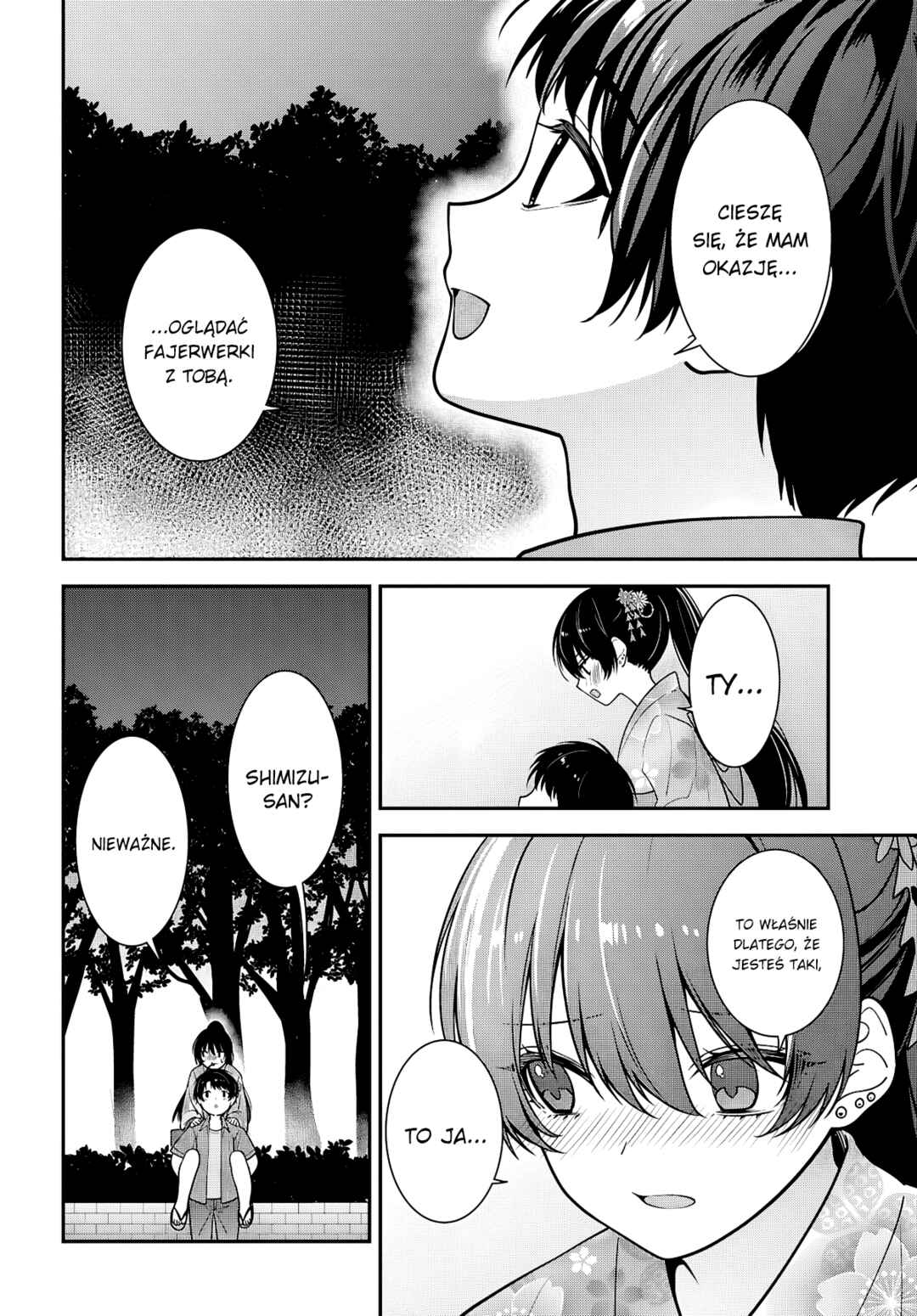 Tonari no Seki no Yankee Shimizu-san ga Kami wo Kuroku Sometekita Chapter 16 - Page 38