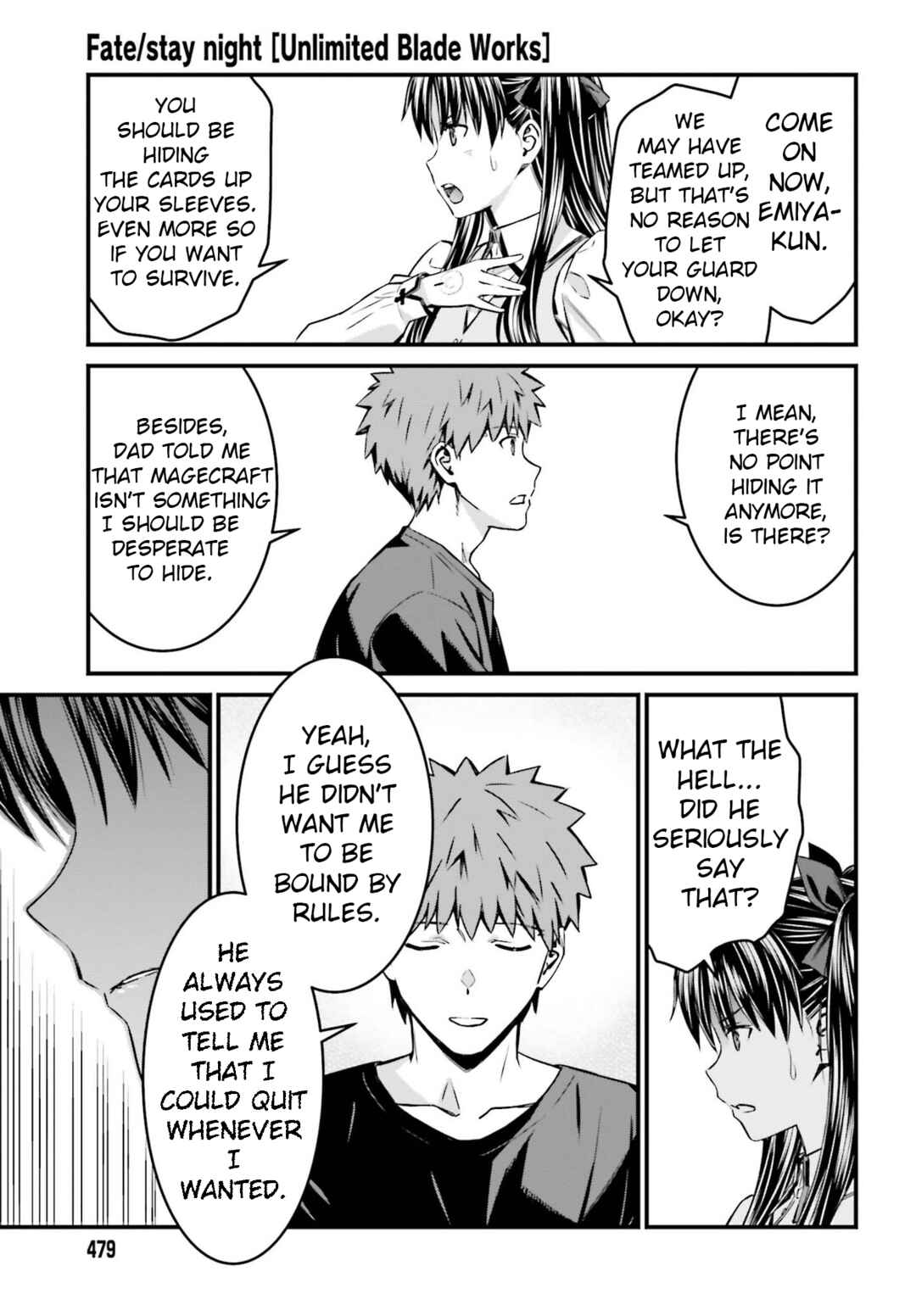 Fate/stay night [Unlimited Blade Works] Chapter 14.2 - Page 14