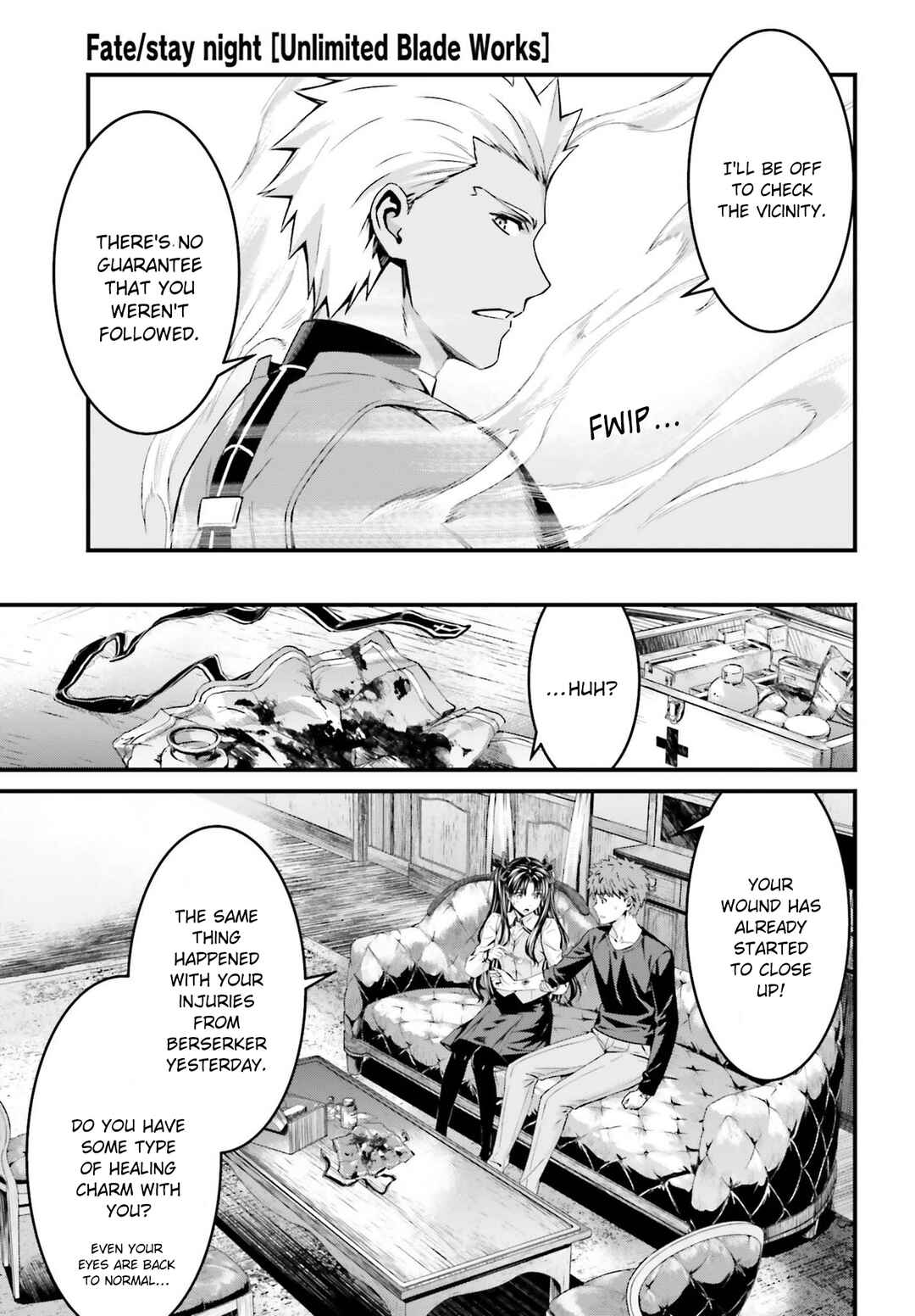 Fate/stay night [Unlimited Blade Works] Chapter 14.2 - Page 2