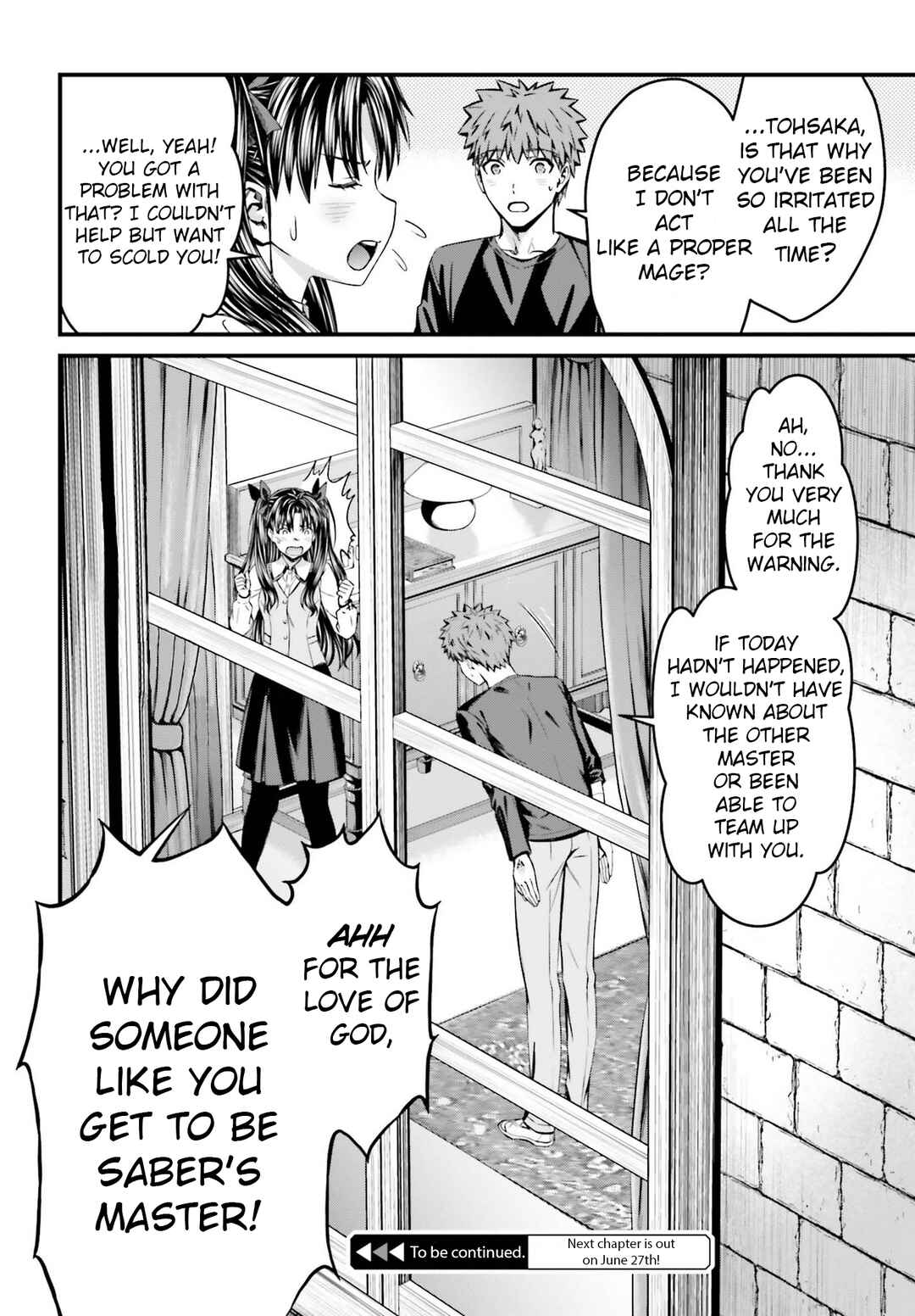 Fate/stay night [Unlimited Blade Works] Chapter 14.2 - Page 22