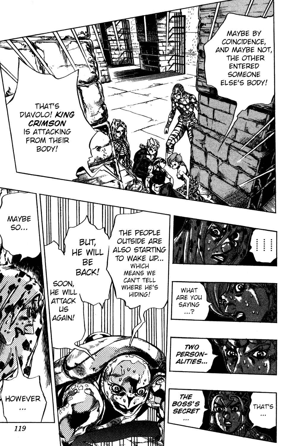 JoJo no Kimyou na Bouken: Part 5 - Ougon no Kaze Chapter 138 - Page 12