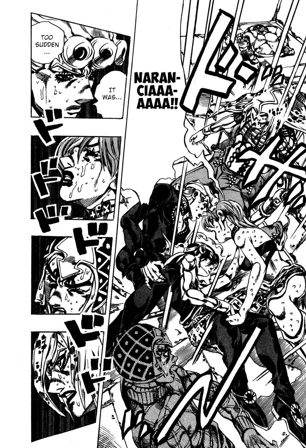 JoJo no Kimyou na Bouken: Part 5 - Ougon no Kaze Chapter 138 - Page 9