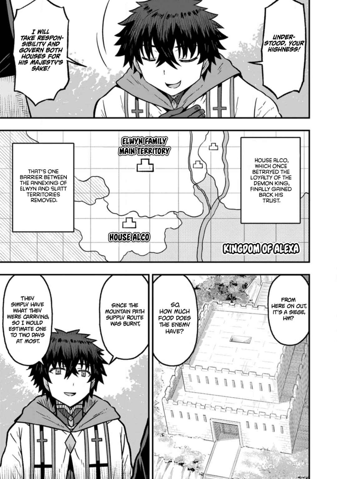 Isekai Saikyou no Yome desu ga, Yoru no Tatakai wa Ore no Hou ga Tsuyoi You desu - Chiryaku wo Ikashite Nariagaru Harem Senki Chapter 31 - Page 3