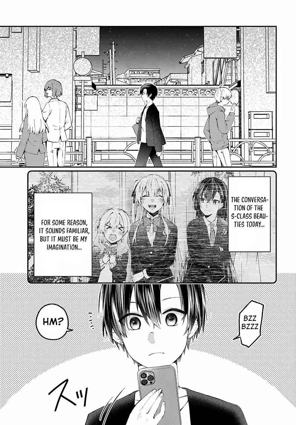 Naze ka S-kyuu Bijotachi no Wadai ni Ore ga Agaru Ken Chapter 2.1 - Page 2