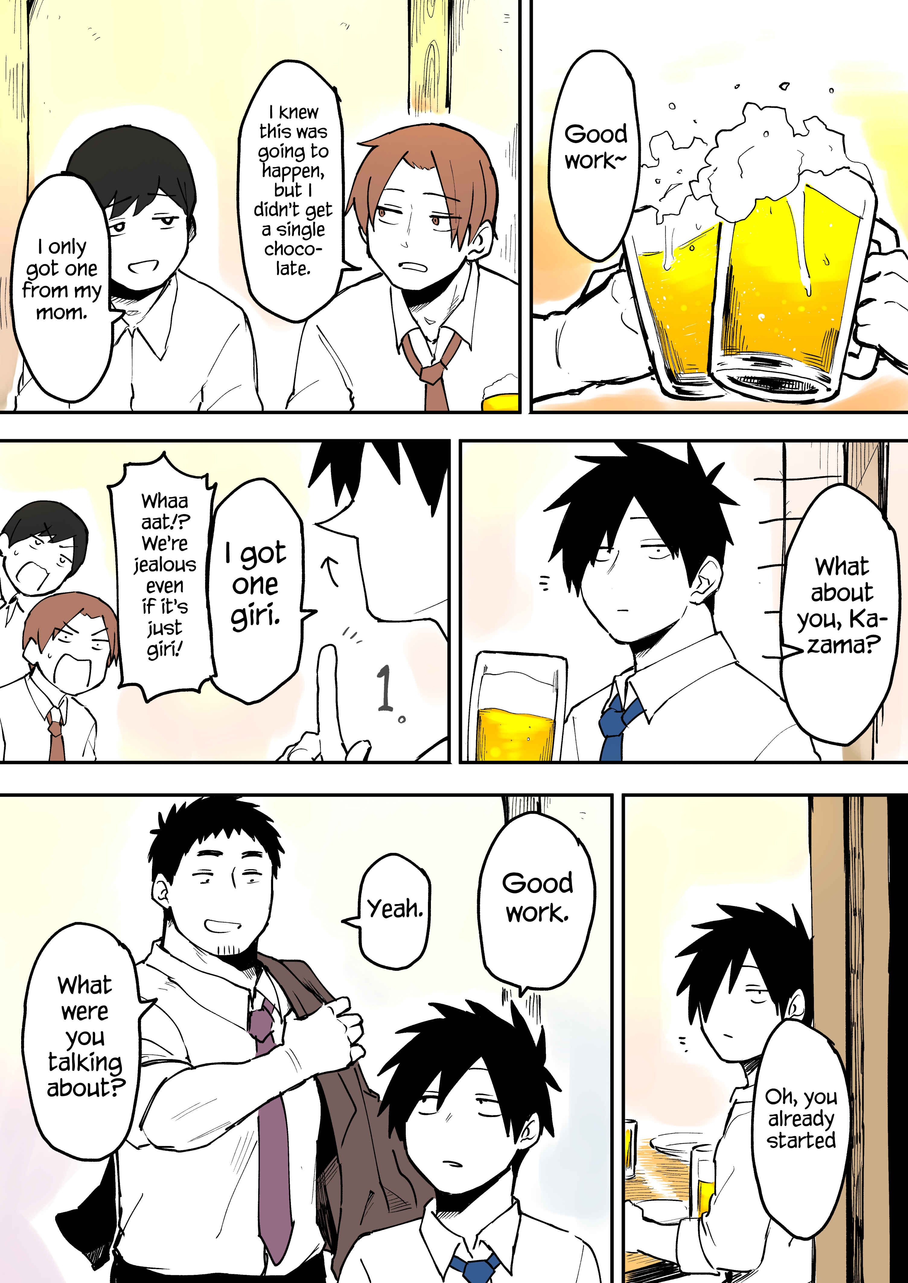 Senpai ga Uzai Kouhai no Hanashi Chapter 22 - Page 1