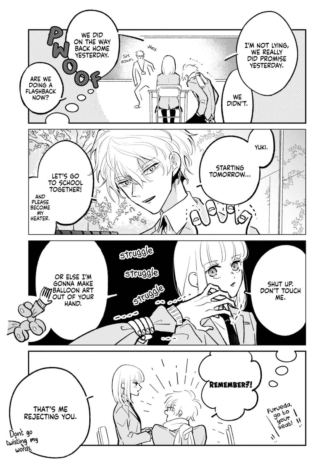 Samugari ni Yuki Chapter 2 - Page 8