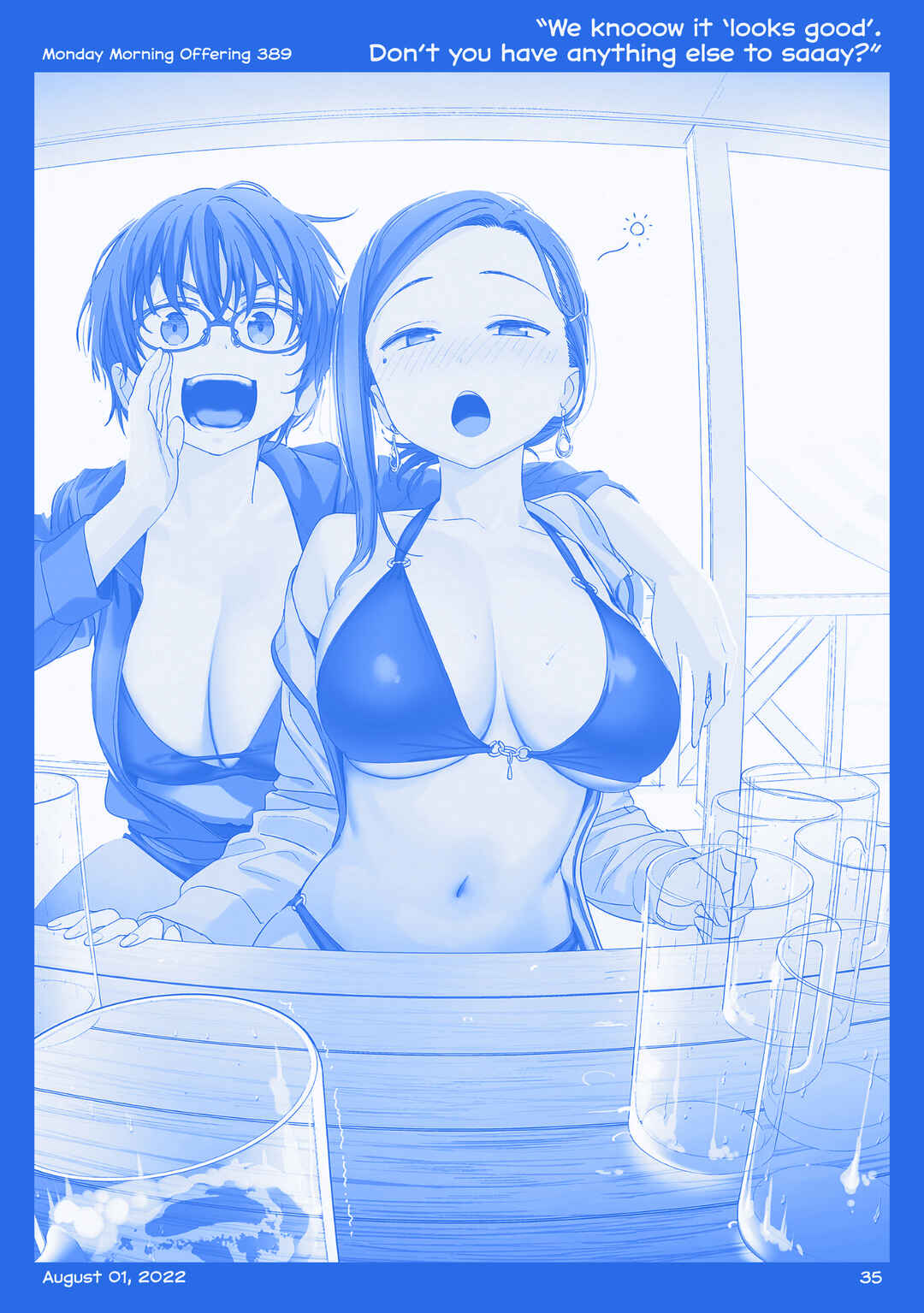 Getsuyoubi no Tawawa  (Twitter Webcomic) Chapter 42 - Page 34