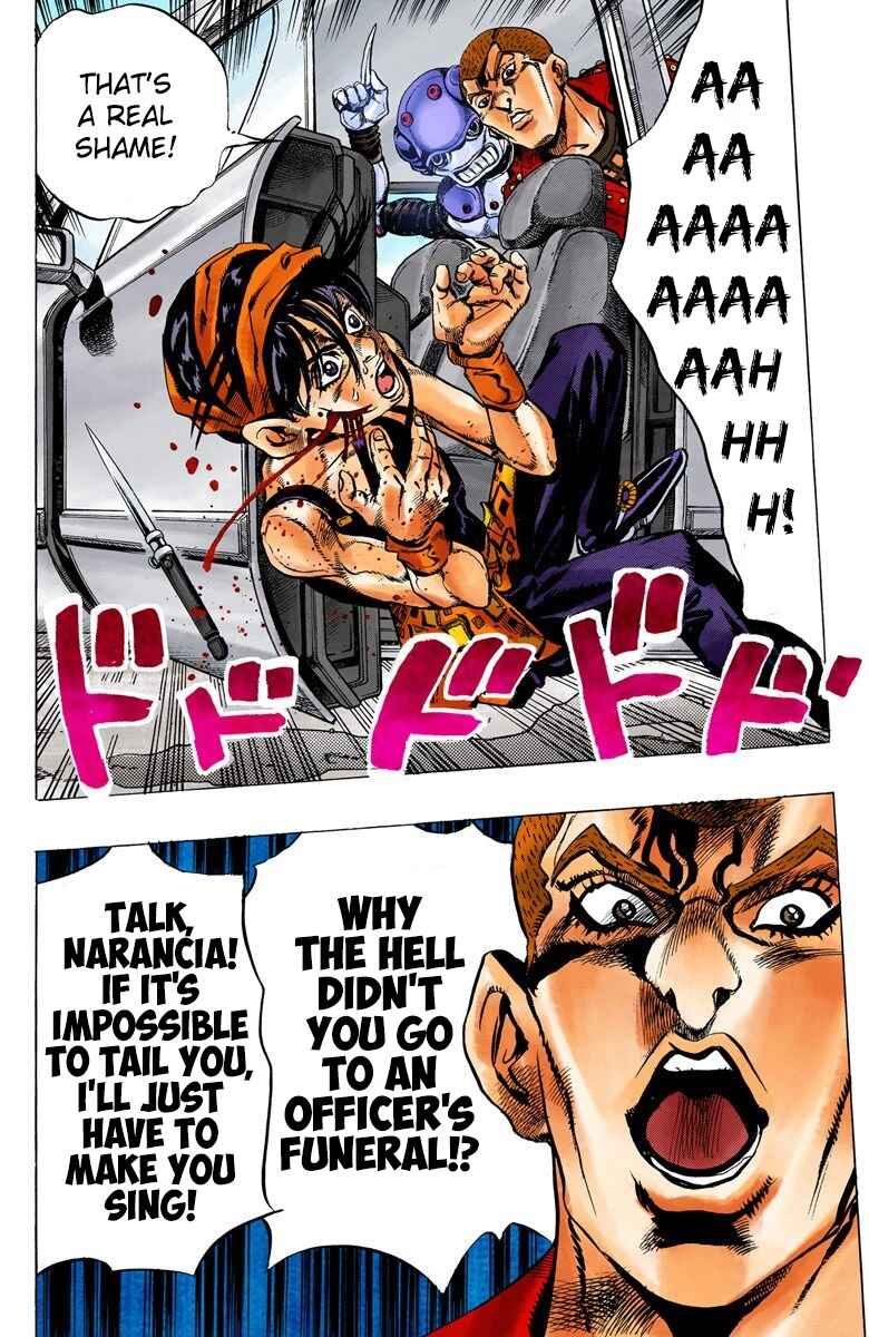 JoJo no Kimyou na Bouken: Part 5 - Ougon no Kaze Color-ban Chapter 31 - Page 15