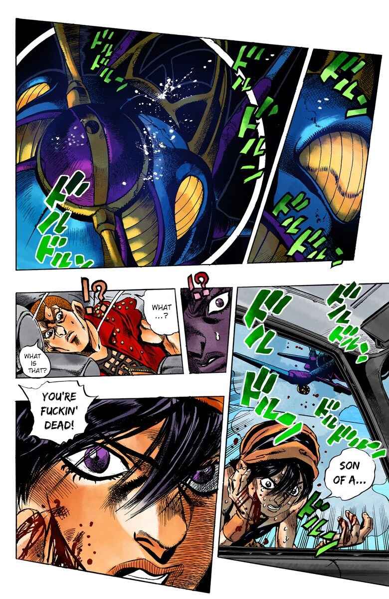 JoJo no Kimyou na Bouken: Part 5 - Ougon no Kaze Color-ban Chapter 31 - Page 17