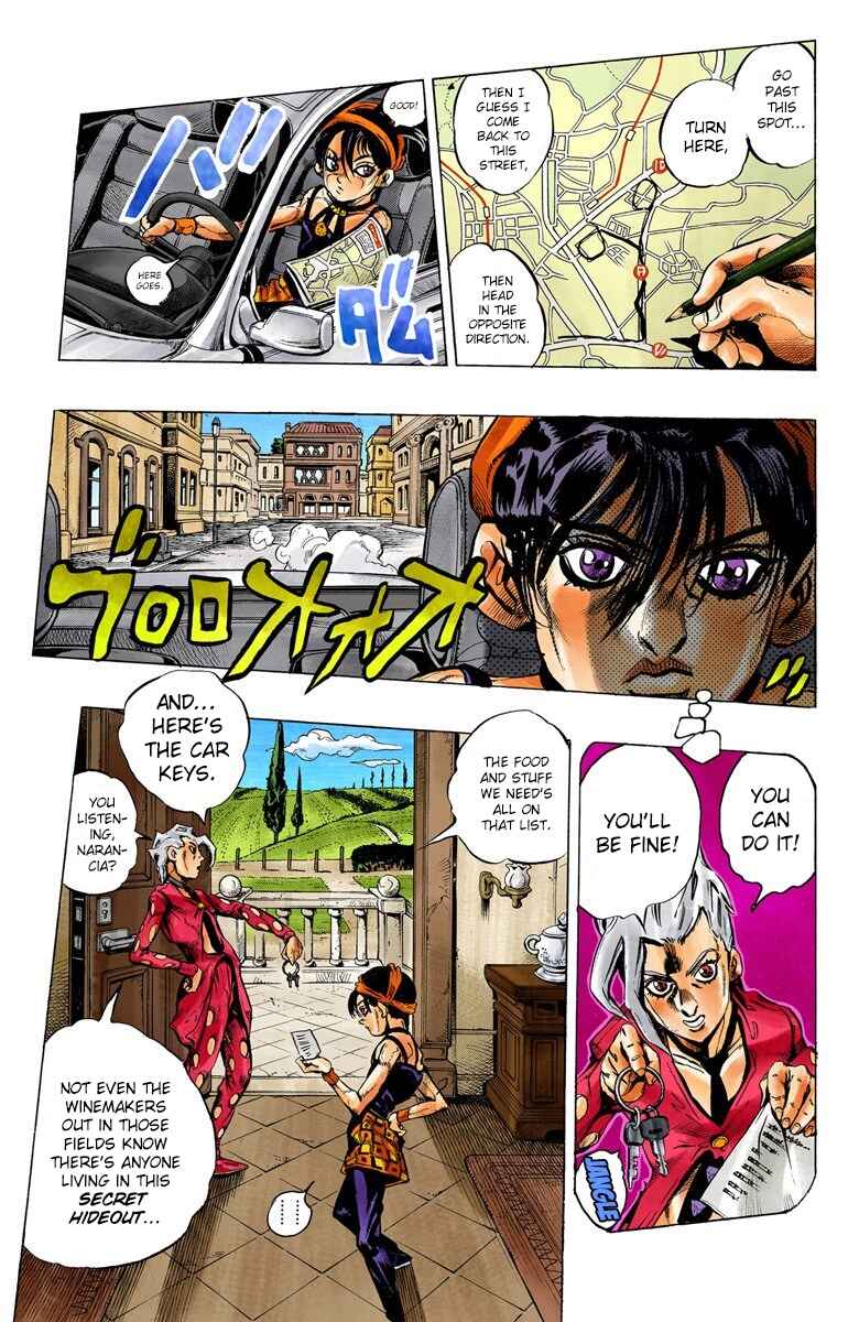 JoJo no Kimyou na Bouken: Part 5 - Ougon no Kaze Color-ban Chapter 31 - Page 4