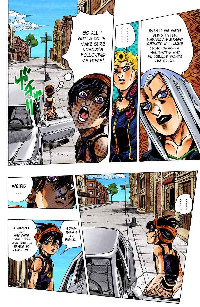 JoJo no Kimyou na Bouken: Part 5 - Ougon no Kaze Color-ban Chapter 31 - Page 7