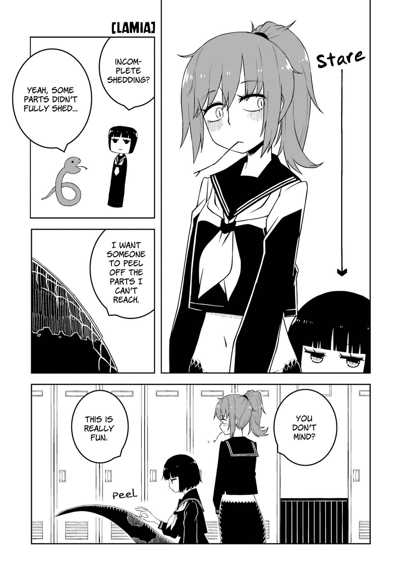Ishuzoku Joshi ni Marumaru Suru Hanashi Chapter 11 - Page 4