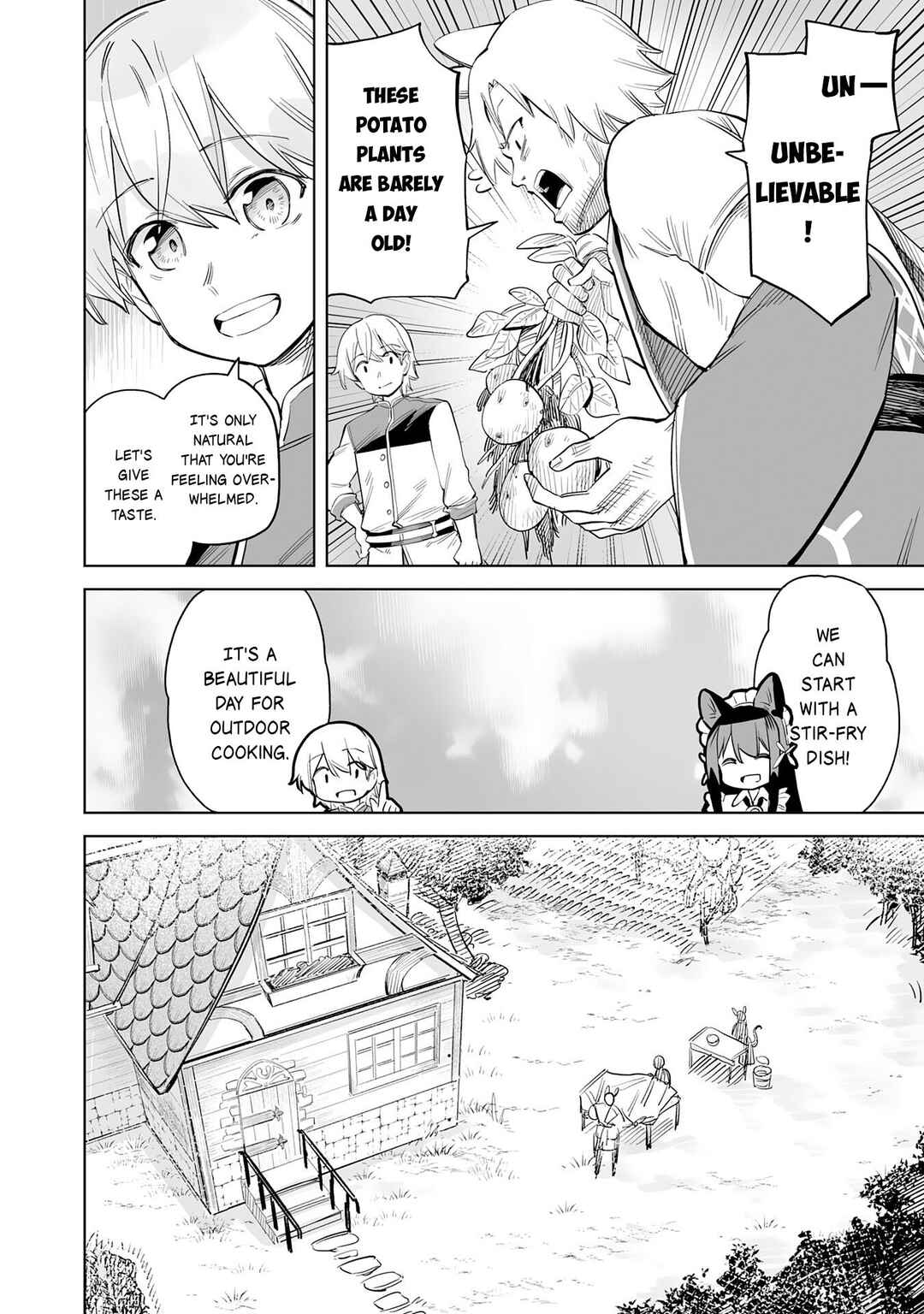 Kaikosareta Kyuutei Renkinjutsushi wa Henkyou de Dai Nouen wo Tsukuriageru ~Sokoku wo Oidasareta kedo, Saikyou Ryouchi de Slow Life wo Ouka suru~ Chapter 3 - Page 27