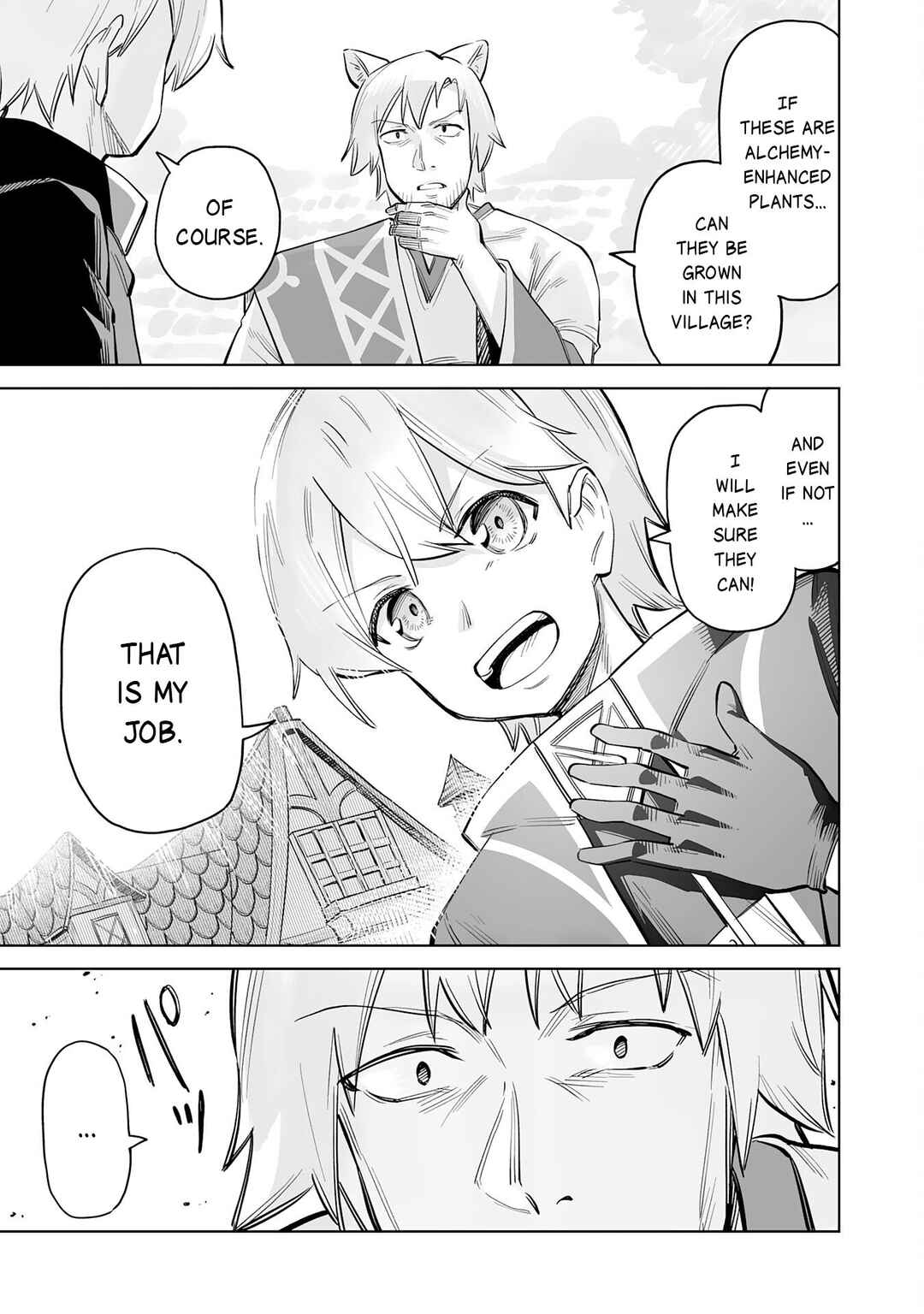 Kaikosareta Kyuutei Renkinjutsushi wa Henkyou de Dai Nouen wo Tsukuriageru ~Sokoku wo Oidasareta kedo, Saikyou Ryouchi de Slow Life wo Ouka suru~ Chapter 3 - Page 34